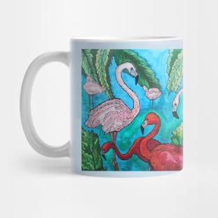 Flamingos Mug